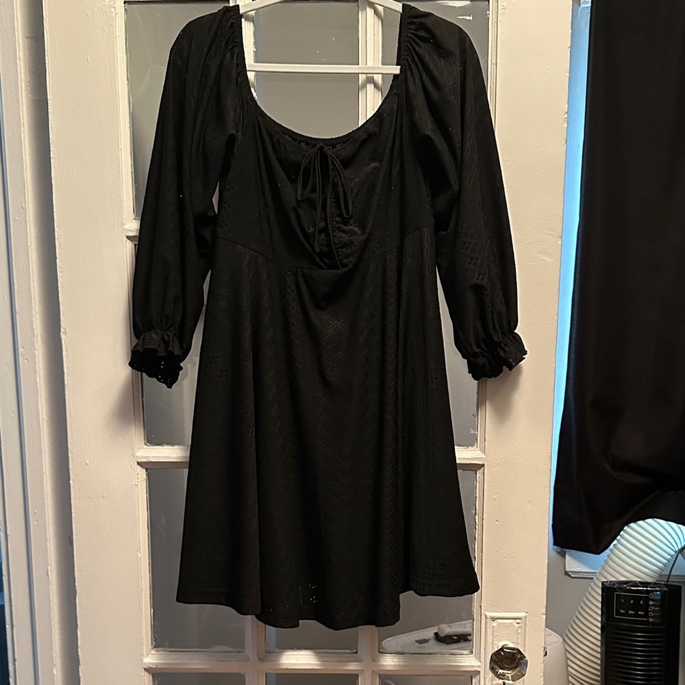 Elegant Black Women's Dress